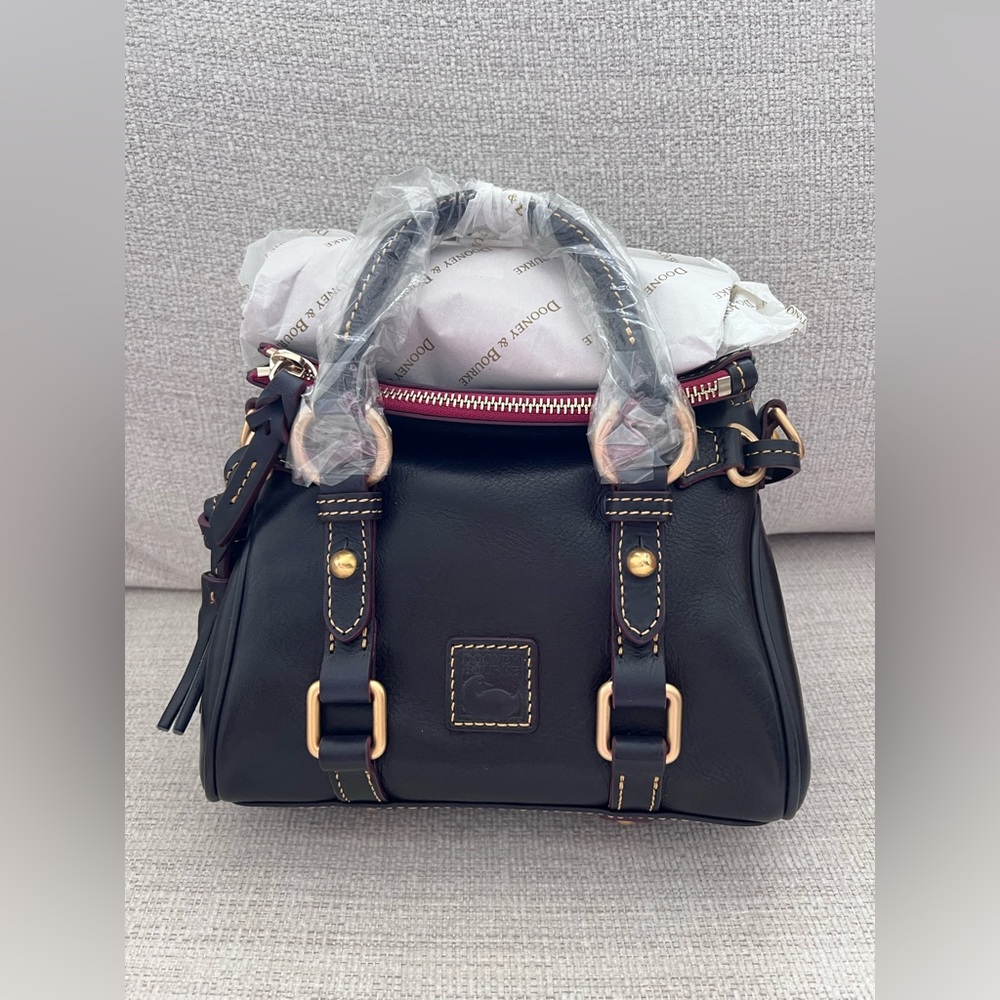 Dooney and Bourke Florentine Nano Satchel - Navy